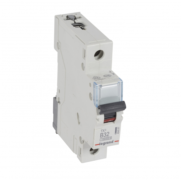 WYŁĄCZNIK NADPRĄDOWY B 32A 1-POLOWY CHARAKTERYSTYKA B SERII TX3 S 311 - 404087 - LEGRAND