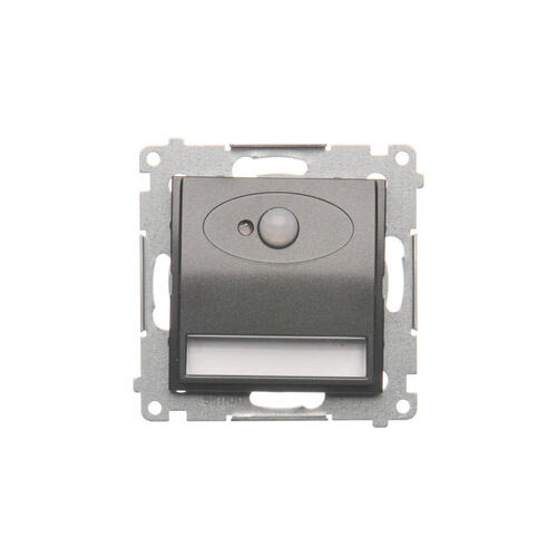 Oprawa oświetleniowa LED z czujnikiem ruchu, 230 V AC, 1.4 W, białe zimne 5900 K; antracyt - DOSCA.01/48 - KONTAKT SIMON
