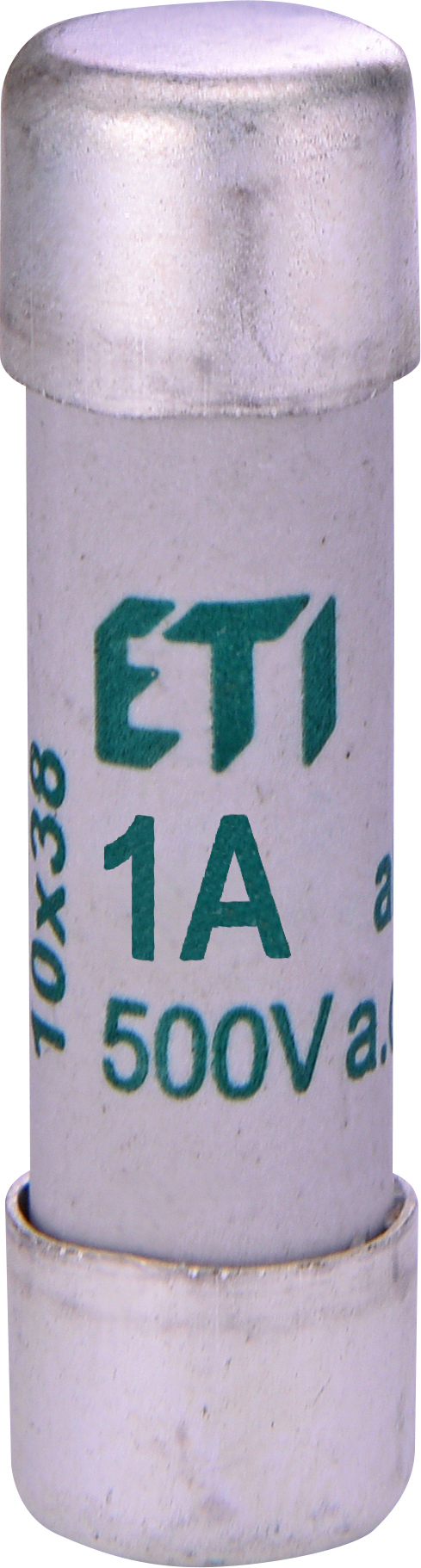 WKŁADKA TOPIKOWA CYLINDRYCZNA CH10X38 AM 0,5A/500V - 002621017 - ETI