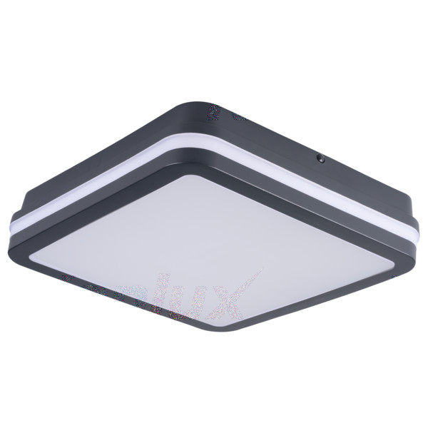 Plafoniera LED BENO 24W NW-L-GR (kwadratowa bez czujnika ruchu) - 33343 - KANLUX