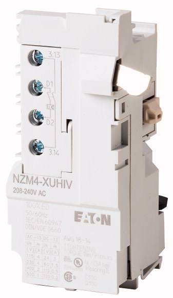 WYZWALACZ ZANIKOWY Z 2 VHI, NZM4-XUHIV208-240AC - 266221 - EATON