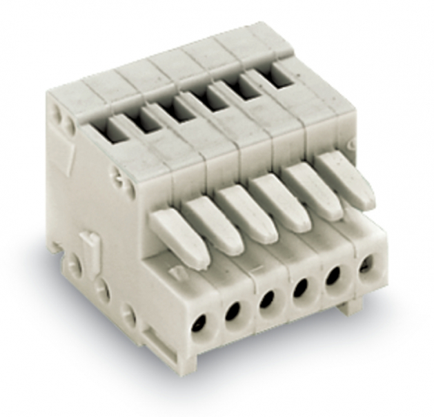 ZŁĄCZKA INSTALCYJNA 8 X 1 - 2,5 MM2 PRZEZROCZYSTA - 733-108 - WAGO
