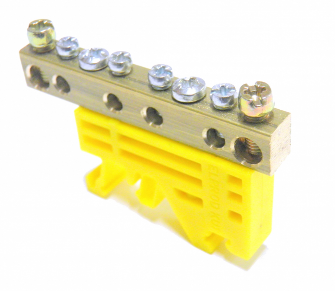ZACISK OCHRONNY, OTWORY: 2X16 MM2, 4X4 MM2 ŻÓŁTY Z-3101 - 84004004 - SIMET