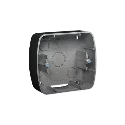 Puszka pojedyncza natynkowa IP20; aluminiowy - APN1/26 - KONTAKT SIMON