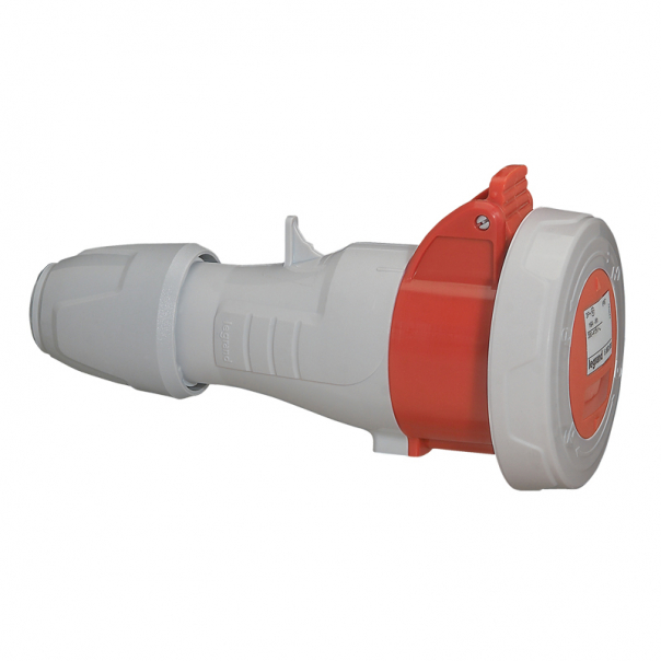 GNIAZDO PRZENOŚNE 16A 3 POLOWE Z TOREM NEUTRALNYM Z UZIEMIENIEM 400V IP67 - 555309 - LEGRAND