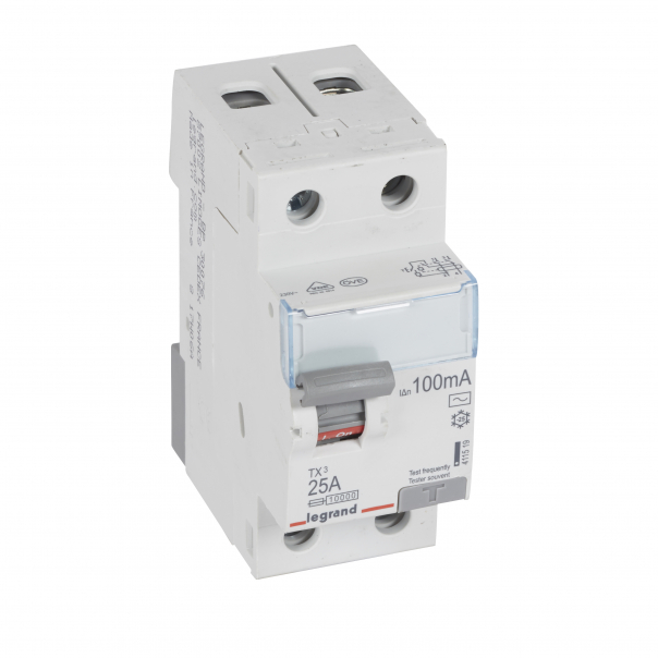 WYŁ. P302 TX3 25A 100MA 2P AC - 411519 - LEGRAND