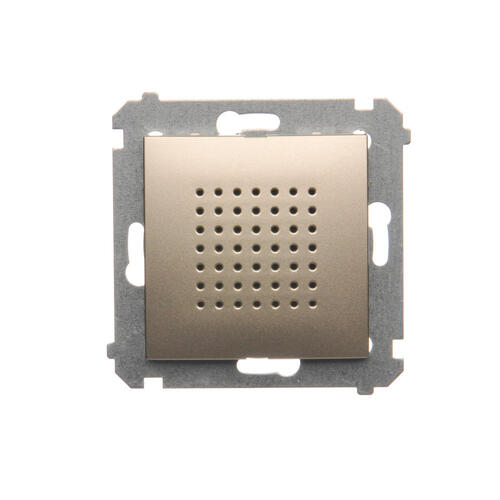 Głośnik 2 W, 16 ? (moduł); złoty mat - D05562N.02/44 - KONTAKT SIMON