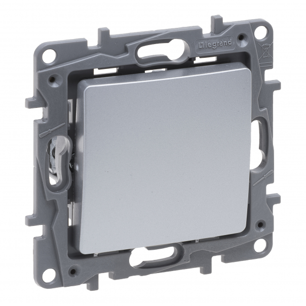 ŁĄCZNIK JEDNOBIEGUNOWY 10 AX  ALUMINIUM NILOE SELECTION - 762100 - LEGRAND