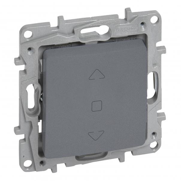 NILOE SELECTION - ŁĄCZNIK DO BEZPOŚRENIEGO STEROWANIA ROLETAMI 10 AX STAL - 762311 - LEGRAND