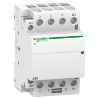 Stycznik modułowy Acti9 iCT50-63-31-230 63A 3NO+1NC 50Hz 220/240 VAC - A9C20869 - SCHNEIDER ELECTRIC