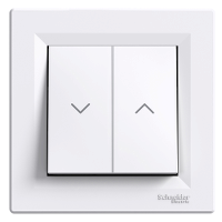 ŁĄCZNIK ŻALUZJOWY, BIAŁY ASFORA - EPH1300521 - SCHNEIDER ELECTRIC