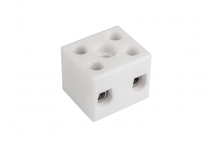 Złączka gwintowa porcelanowa CPO-10A-2P biały - 80013516 - SIMET