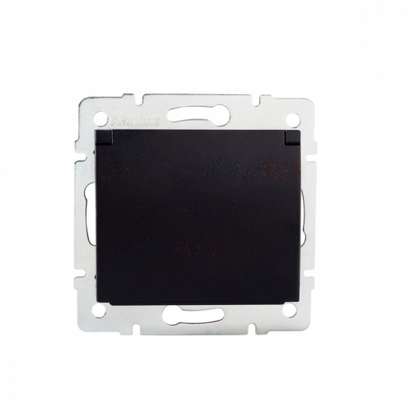 Gniazdo zasilające francuskie IP-44 LOGI 02-1561-142 cm   - 33607 - KANLUX