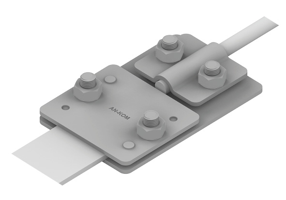 Złącze kontrolne /OG/ + wkładka /Al-Cu/    TYP AN-07+/OG/ - A191080 - AN-KOM Sp. z o.o.