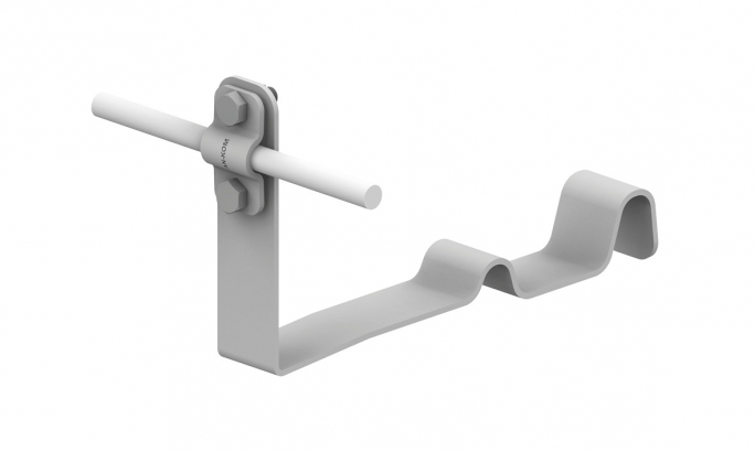 Uchwyt dach.prof.pros.Z-śr. WZÓR 24 H=10cm /OG/    TYP AN-25Z/OG/ - E194308 - AN-KOM Sp. z o.o.