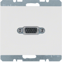 GNIAZDO VGA BIAŁY POŁYSK K.1 - 3315407009 - HAGER