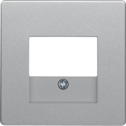 PŁYTKA CZOŁOWA DO GNIAZDA GŁOŚNIKOWEGO I GNIAZDA ŁADOWANIA USB, ALU AKSAMIT, LAKIEROWANY Q.X. - 10336084 - HAGER