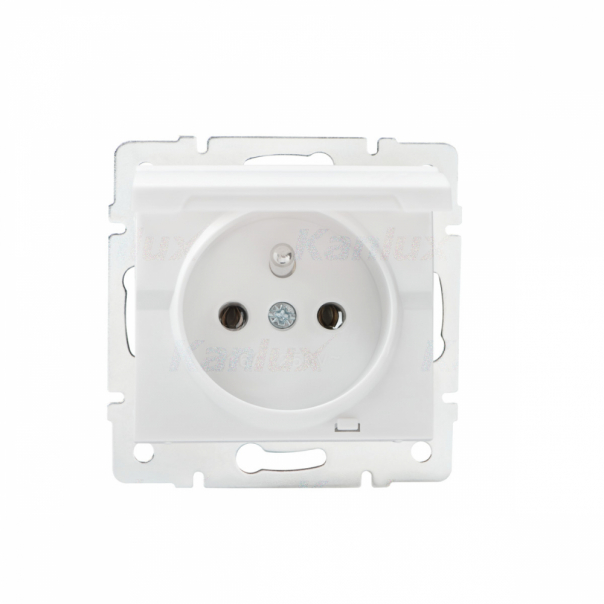 Gniazdo zasilające francuskie IP-44 LOGI-02-1561-102      - 33490 - KANLUX