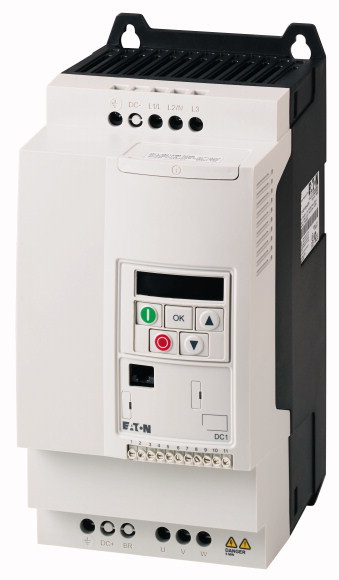 PRZEMIENNIK DC1+, 5,5KW, 3-FAZ. 400V, IP20 , DC1-34014FB-A20CE1 - 185758 - EATON