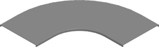 Pokrywa kolanka 90&deg; PKKZC200 2,00 mm - 301020 - BAKS