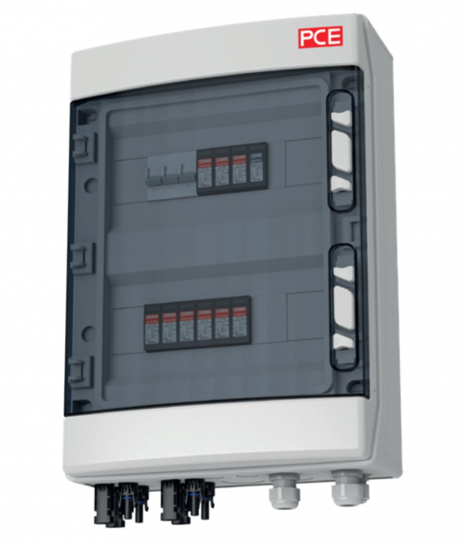 ROZDZIELNICE PV BOX SERIA SOL-LINE ZESTAW PV ACDC 2*OCHR-DC T2 B10/3 OCHR AC IP54 - 90PV002 - PCE