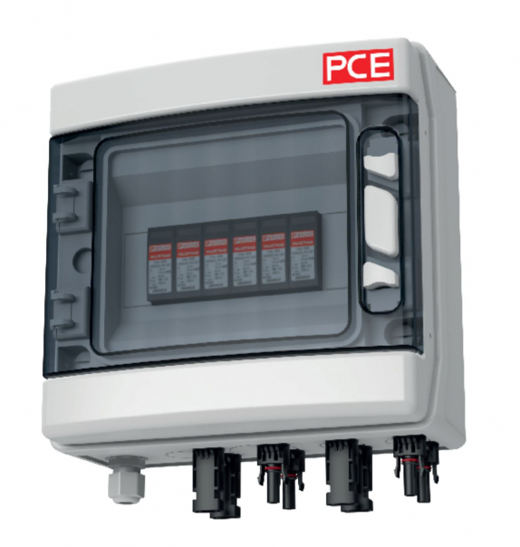 ROZDZIELNICE PV BOX SERIA SOL-LINE ZESTAW PV DC 2*OCHR-DC T1/T2 IP54 - 90PV004 - PCE
