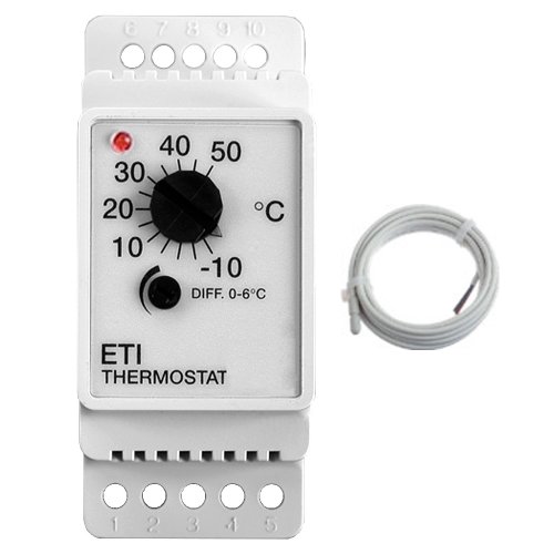 Termostat ETI+ czujnik ETF-144/99A - ETI/F-1551  - FENIX Polska Sp. z o.o.