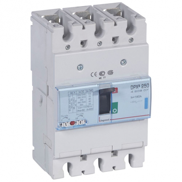 WYŁĄCZNIK MOCY 160A 3-POLOWY 70KA DPX3 250 - 420607 - LEGRAND