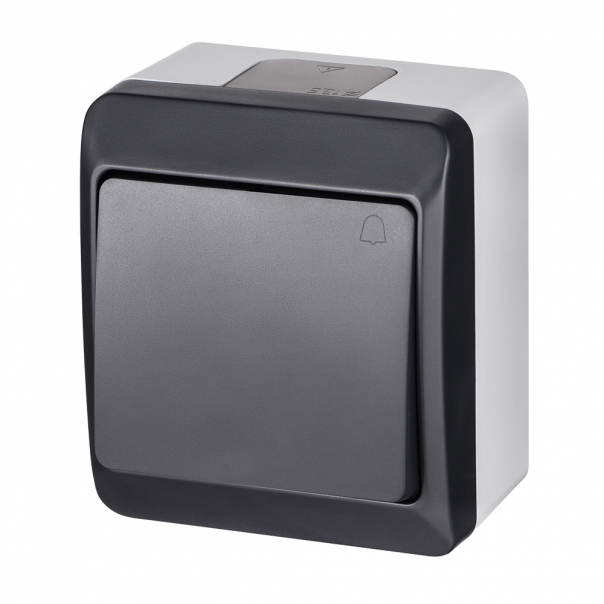 HERMES ŁNT 'DZWONEK' ANTRACYT ip44 - 0337-07 - ELEKTRO-PLAST NASIELSK