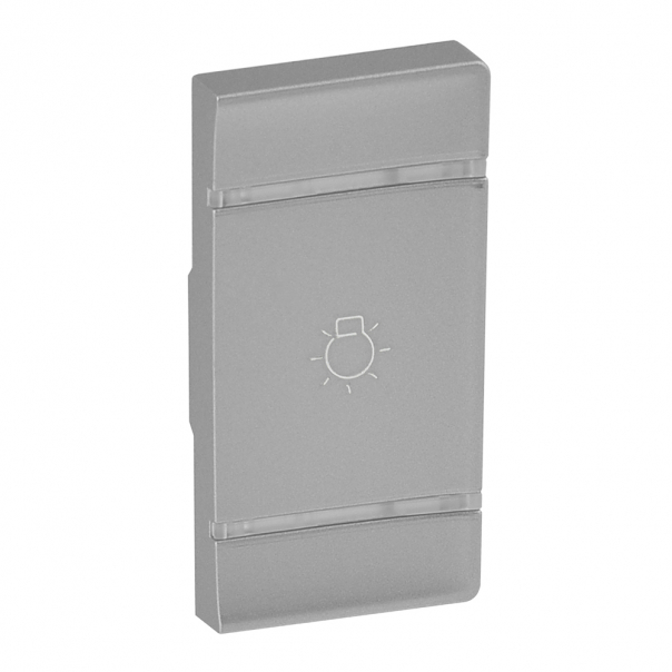 KLAWISZ PRAWY ŚWIATŁO 1 MODUŁ ALUMINIUM - 755267 - LEGRAND