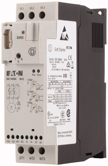 SOFTSTARTERY DS7 Z SWDT, 24A (11KW/400V) DS7-34DSX024N0-D - 134949 - EATON