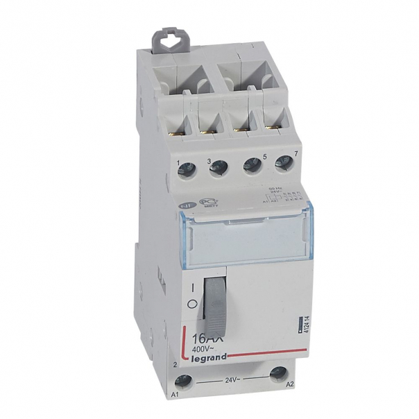 PRZEKAŹNIK BISTABILNY 16A 24V~ 4NO PB414 - 412414 - LEGRAND