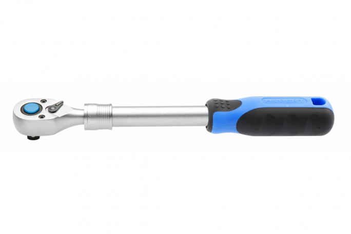 GRZECHOTKA TELESKOPOWA 1/2", 72 ZĘBY, CRMO - HT1R342 - HOGERT