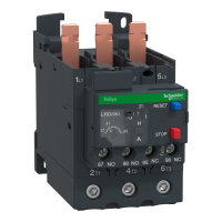 Przekaźnik przeciążeniowy cieplny TeSys LRD 37-50A klasa 10 zaciski skrzynkowe - LRD350 - SCHNEIDER ELECTRIC