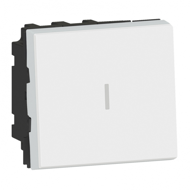 MOSAIC ŁĄCZNIK KRZYŻOWY - 2 MODUŁY BIAŁY 10AX-250V~ - 077021L - LEGRAND