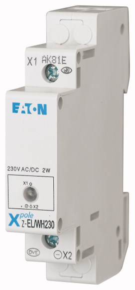 LAMPKA KONTROLNA POJEDYNCZA Z-EL/WH230 BPM-O-400/4 - 107494 - EATON
