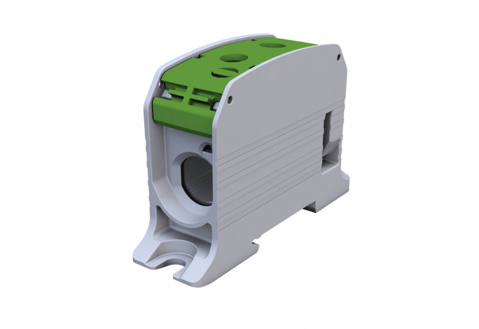 ZŁĄCZKA SZYNOWA GWINTOWA STB 95 AL/CU 87510 SIMBLOCK ZIELONY - 81101005 - SIMET