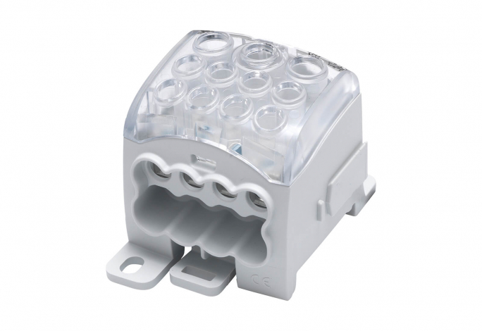 BLOK ROZDZIELCZY UNIWERSALNY SUB 270 AL/CU 82070 SIMBLOCK SZARY - 81655002 - SIMET