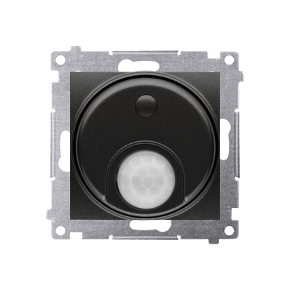 Łącznik z czujnikiem ruchu (moduł) 20-500 W; czarny - DCR10T.01/49 - KONTAKT SIMON