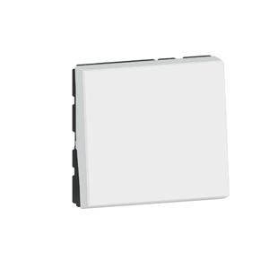 PRZYCISK POJEDYNCZY 2 MODUŁY 6A 250V BIAŁY MOSAIC - 278040L - LEGRAND