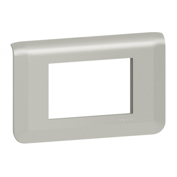 RAMKA 3 MODUŁY ALUMINIUM POZIOMA MOSAIC. - 079303L - LEGRAND