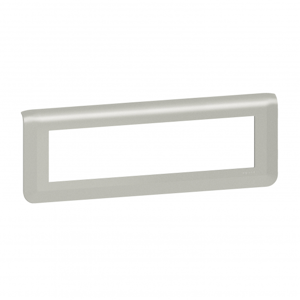 RAMKA 8 MODUŁÓW ALUMINIUM POZIOMA MOSAIC. - 079318L - LEGRAND