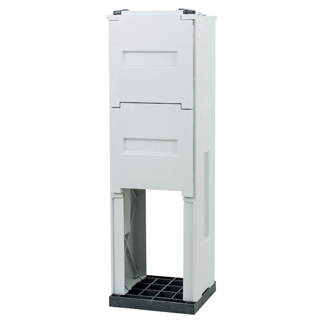 Fundament termoutwardzalny, lakierowany o głębokości 320 mm do obudowy termoutwardzalnej STN - ION-50301-01-000 - INCOBEX