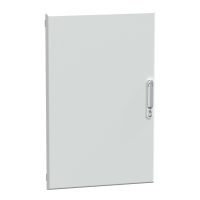 Rozdzielnice PrismaSet, drzwi pełne do obudowy naściennej 18 modułowej - LVS08126 - SCHNEIDER ELECTRIC