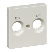 PŁYTKA CENTRALNA GNIAZDA R/TV+SAT B.P. SYSTEM M. - MTN299819 - SCHNEIDER ELECTRIC
