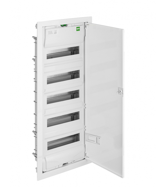 ROZDZIELNIA RP 5X12 PE+N P/T IP30 DRZWI METALOWE BIAŁY MSF - 2005-00 - ELEKTRO-PLAST NASIELSK