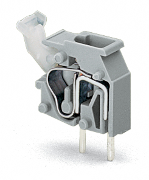 modularna złączka do płytek drukowanych przycisk 2,5 mm2, szara - 255-401 - WAGO
