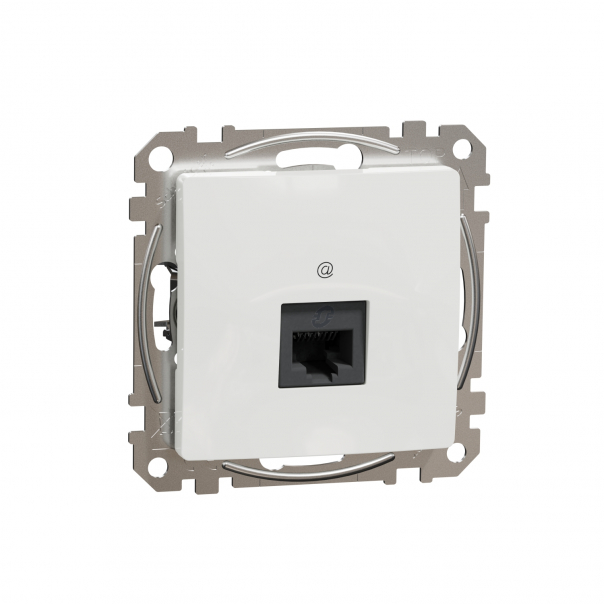 GNIAZDO KOMPUTEROWE POJEDYNCZE RJ45 KAT.5E UTP BIAŁY SEDNA DESIGN - SDD111451 - SCHNEIDER ELECTRIC