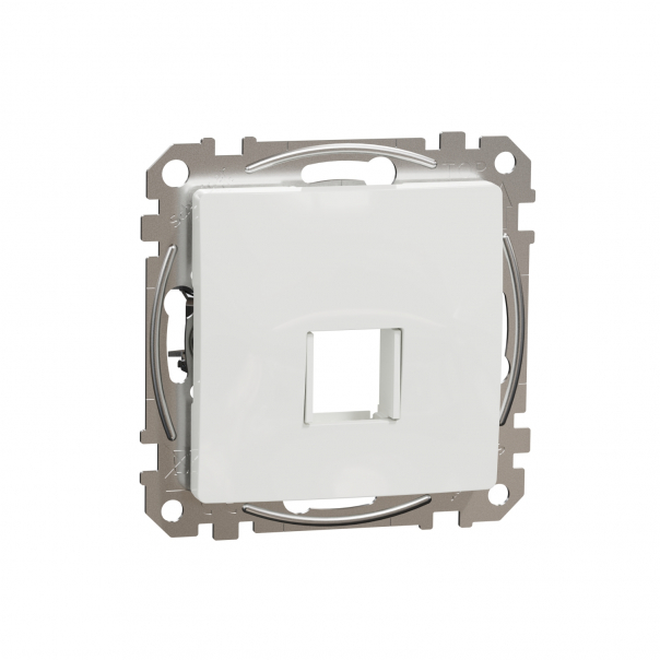 Pł.centr.Keystone (HDMI, RJ45), białe - SDD111421 - SCHNEIDER ELECTRIC