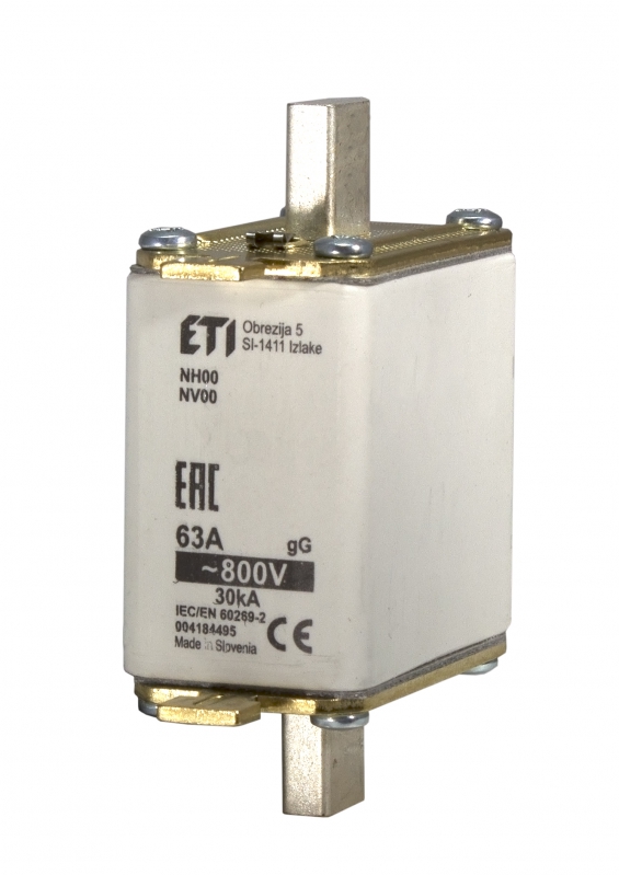WKŁADKA TOPIKOWA NH - ZWŁOCZNA / KOMBI NH3 GG 200A/800V - 004184525 - ETI